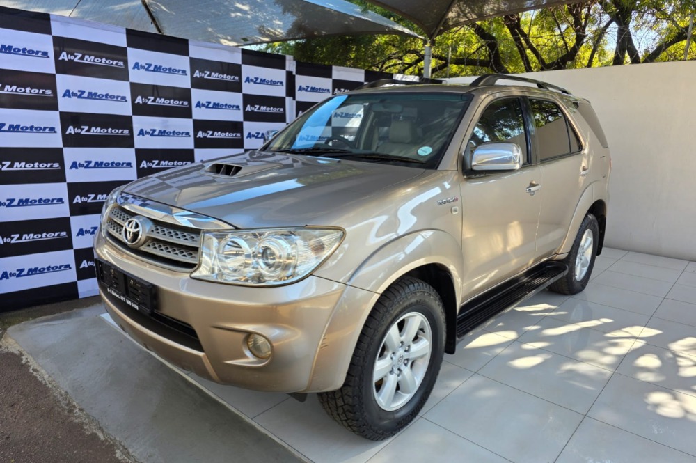 2009 Toyota Fortuner 3.0 4x4 Manual